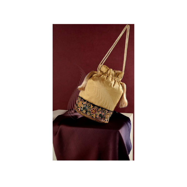 GOLD VINTAGE SCALLOPED KOR BATWA (BTW2)